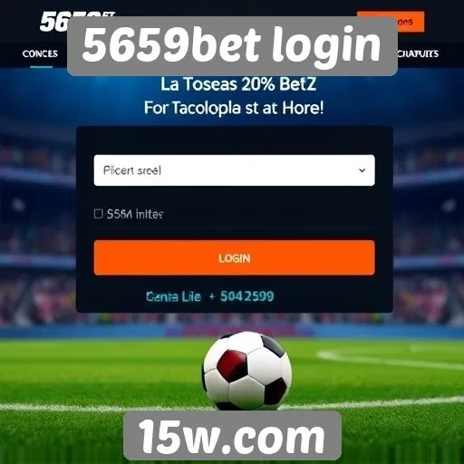 Acesso e funcionalidades do site 5659bet login
